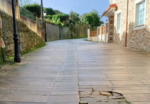O restauración do firme das vías principais do casco histórico de Neda obriga a cortar dende o luns a rúa Paraíso
